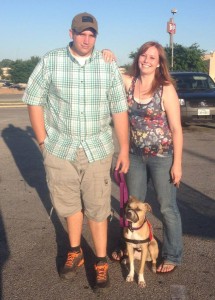 Service Dog Express - Bradley, Heather and SD Ginger